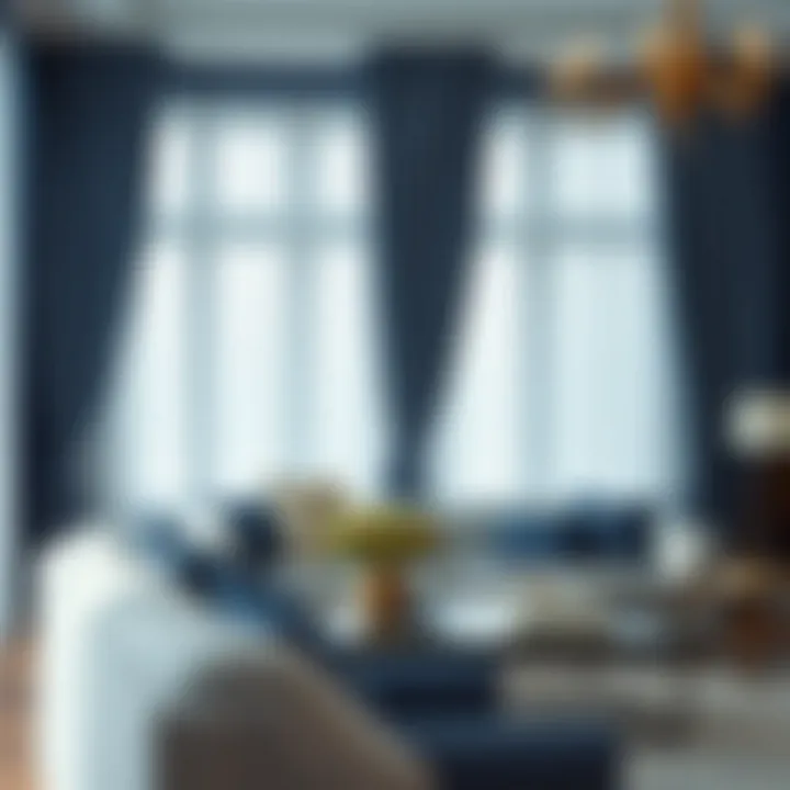 Magnificent Exploring the Aesthetic and Functional Aspects of Blue Draperies