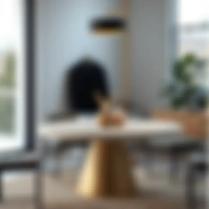 Magnificent Exploring the Round Solid Table: A Multifaceted Addition to Modern Interiors