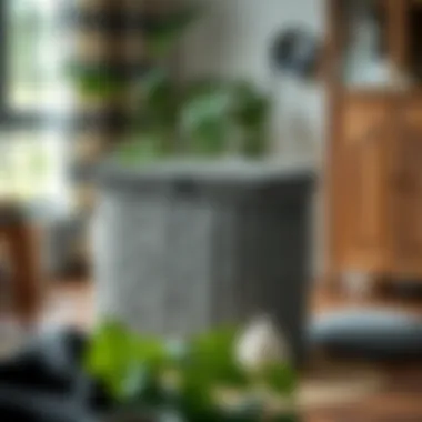 Magnificent The Gray Wicker Hamper with Lid: A Comprehensive Overview