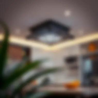 Magnificent Understanding Kitchen Exhaust Fans: The Flush Ceiling Design