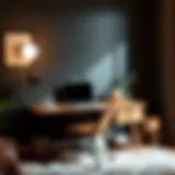 Minimalist Wood Desk Minimalist wood desk perfect for small spaces