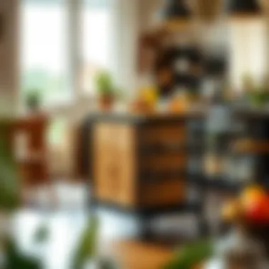 Versatility of the Kitchen Cart Versatile uses of the Better Homes and Gardens kitchen cart in different kitchen styles