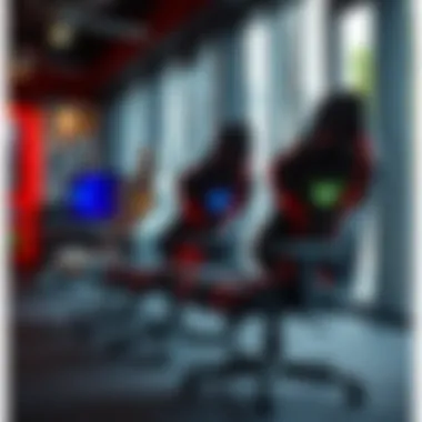 Comparative view of different cat gaming chair designs