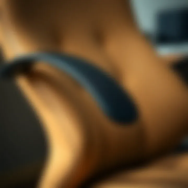 Close-up of high-quality materials used in office chair construction