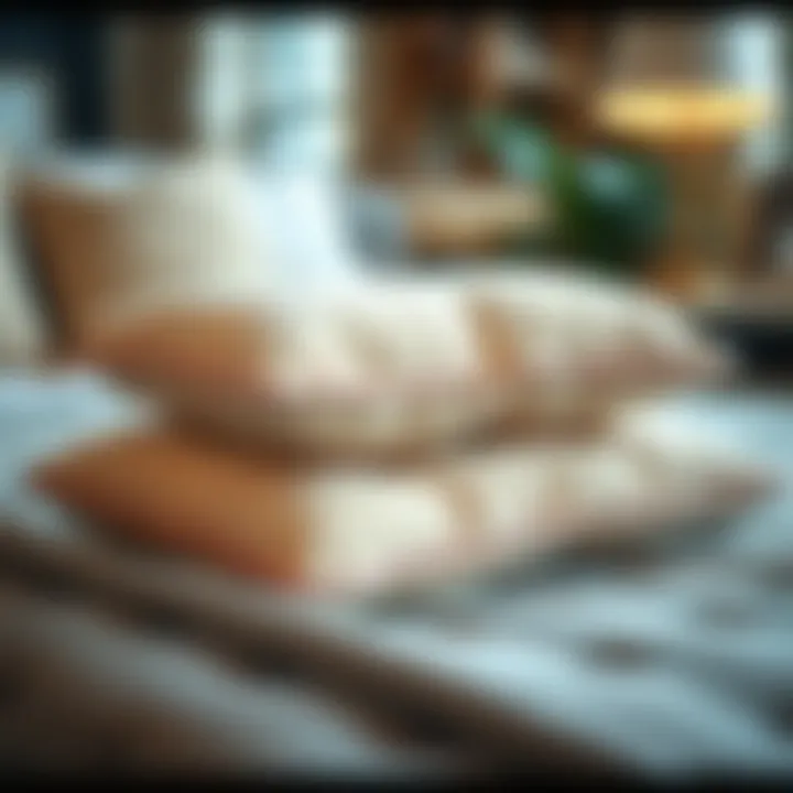 Materials That Enhance Comfort in Neck Pillows Various materials used in neck pillow inserts for optimal comfort