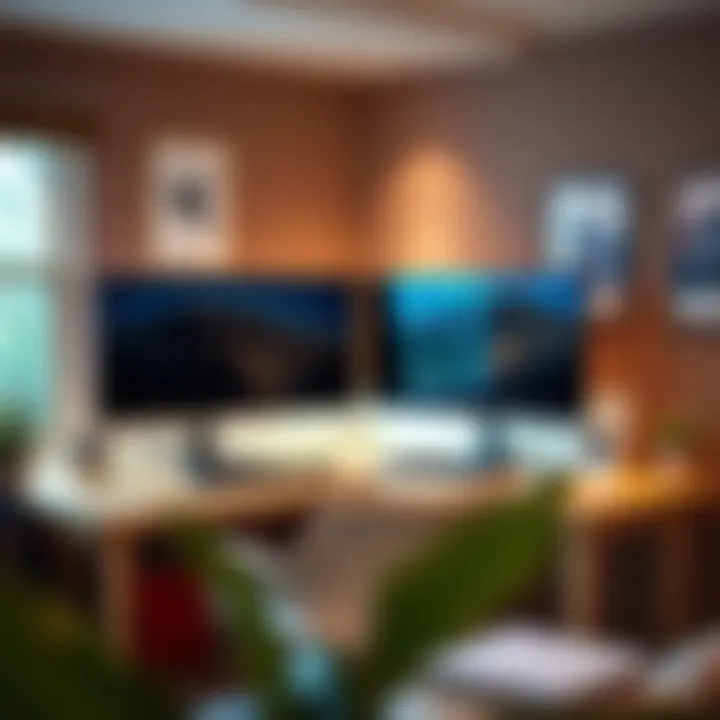 Notable Designing the Ideal Corner Desk Dual Monitor Setup
