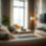 Stylish home WiFi speaker blending with modern decor