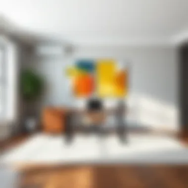 Comparison chart of different desk sizes including 72 inch table desk