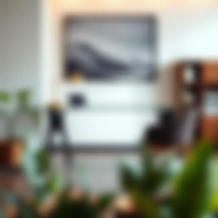 A stylish 72 inch table desk featuring a modern design