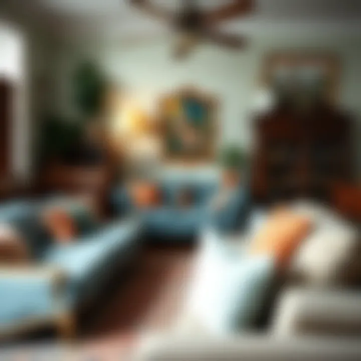 Charming Vintage Furniture Arrangement Charming vintage furniture arrangement in a cozy Sacramento home