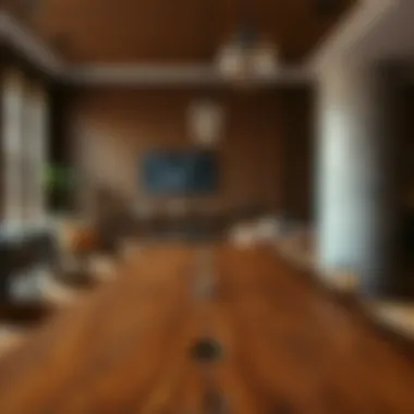 Diverse Materials and Textures of Bangalore Dining Tables Diverse materials used in Bangalore dining tables with detailed textures