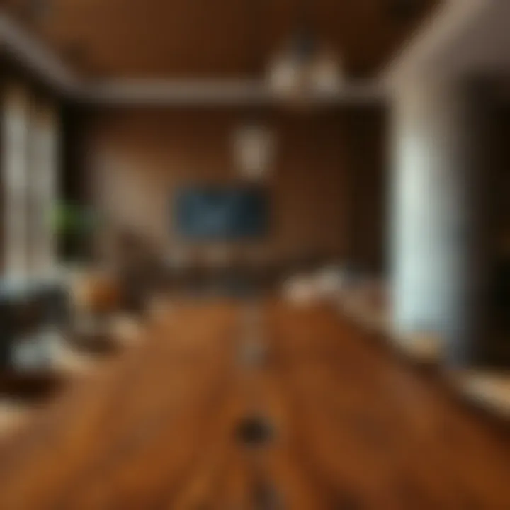 Diverse Materials and Textures of Bangalore Dining Tables Diverse materials used in Bangalore dining tables with detailed textures