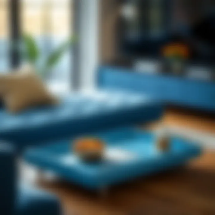 Exploring Blue TV Tray Tables: Functionality Meets Aesthetic Introduction