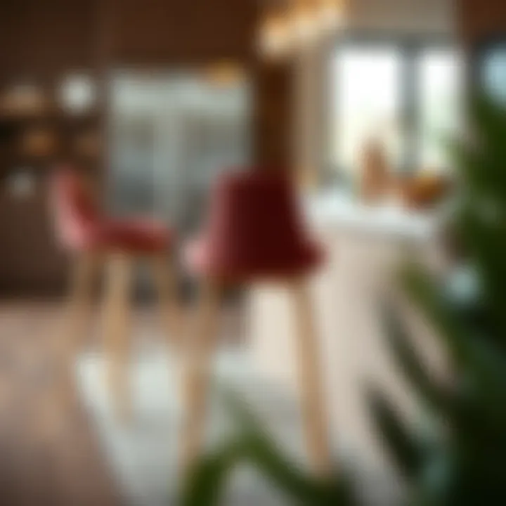 Notable Exploring Counter Height High Back Stools: Functionality and Design