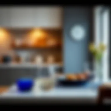 Duralex glassware being used in a modern kitchen