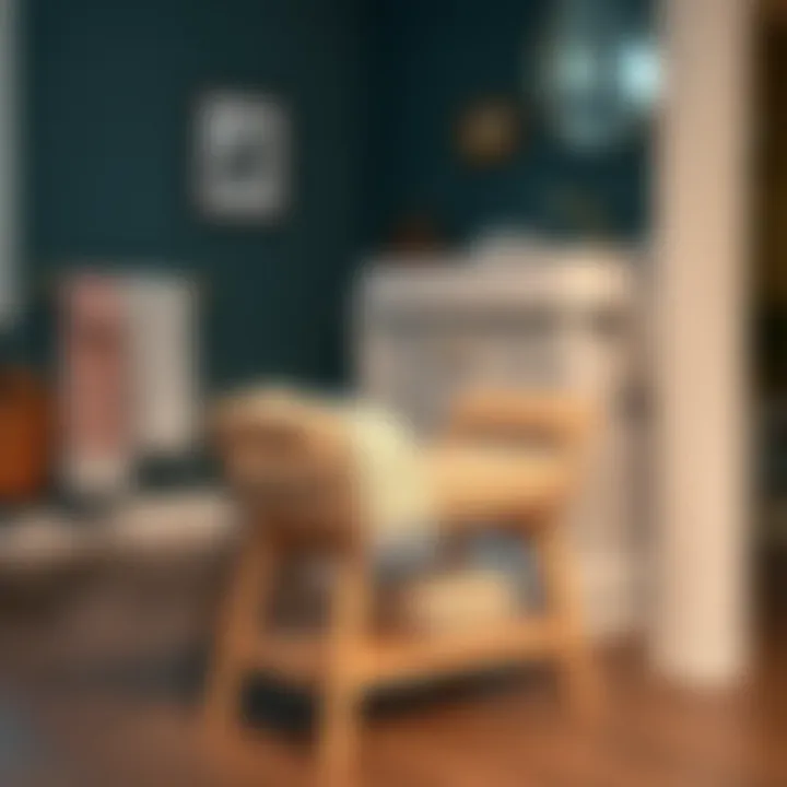 Comfort-focused changing bench for infants