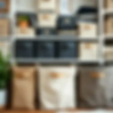 Multiple storage bins arranged for efficient organization