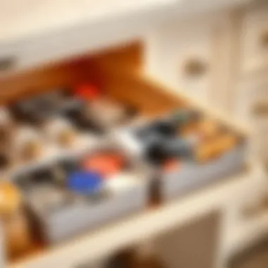 Stylish drawer organizers for efficient storage