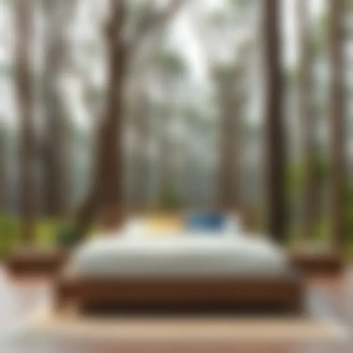 Sustainable oak forest representing eco-friendliness