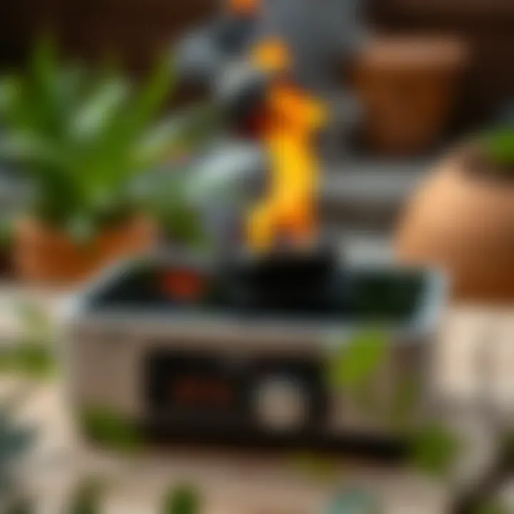 Innovative features of induction burners