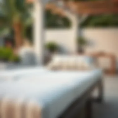 Maintenance practices for outdoor cushions