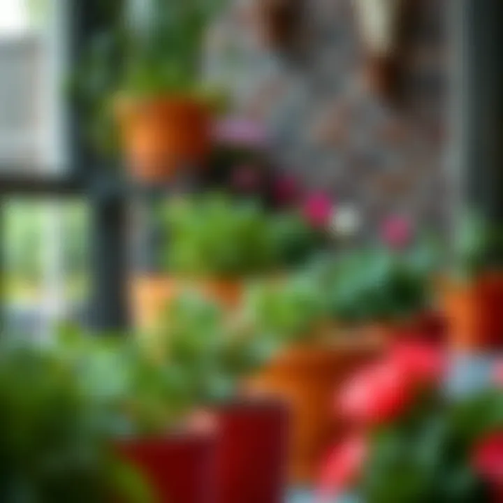 Innovative features of plastic planters for gardening