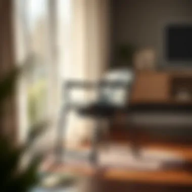 Comfortable and Mobile Standing Chair Design Trendy portable standing chair designed for comfort and mobility