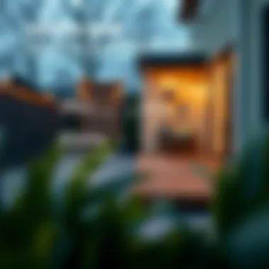 Diagram illustrating the installation process of PVC deck tiles