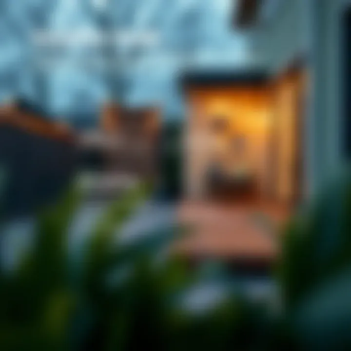 Diagram illustrating the installation process of PVC deck tiles