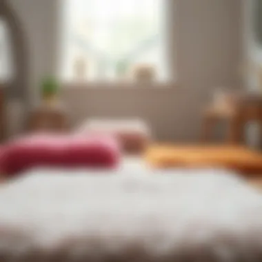 Variety of stylish soft plush bathroom rugs in different colors