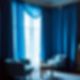 Exploring the Aesthetic and Functional Aspects of Blue Draperies Introduction