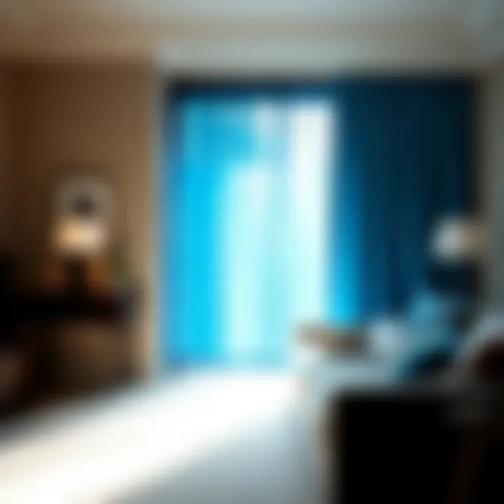 Notable Exploring the Aesthetic and Functional Aspects of Blue Draperies