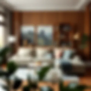 A cozy living room featuring a stylish free sofa