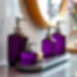 Exploring the Elegance of Purple Soap Dispenser Sets Introduction
