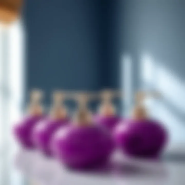Exploring the Elegance of Purple Soap Dispenser Sets Summary