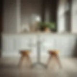 Exploring the Functional Elegance of Small Tables with Stools Introduction