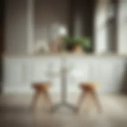 Exploring the Functional Elegance of Small Tables with Stools Introduction