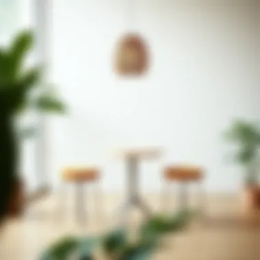 Notable Exploring the Functional Elegance of Small Tables with Stools