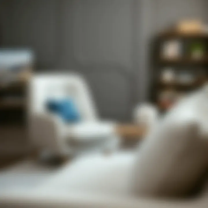 Sofa chair selection process highlighting ergonomic designs