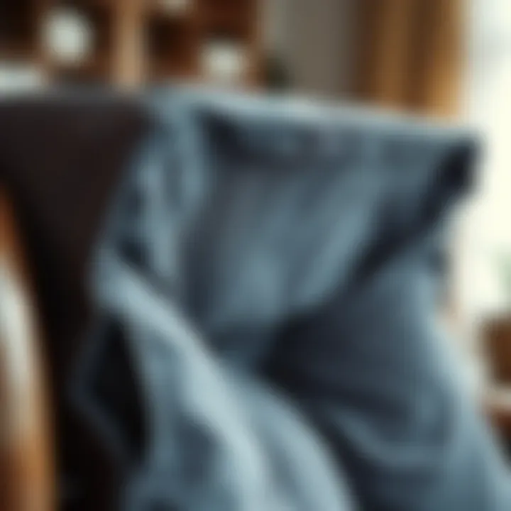 Quality Materials of Portable Recliner Bed Close-up view of high-quality materials used in a portable recliner bed