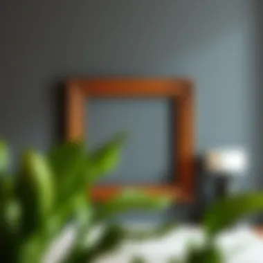 Diverse material choices for square frames