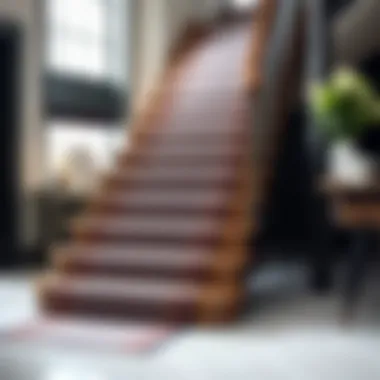 Luxurious fabric options for stair runners