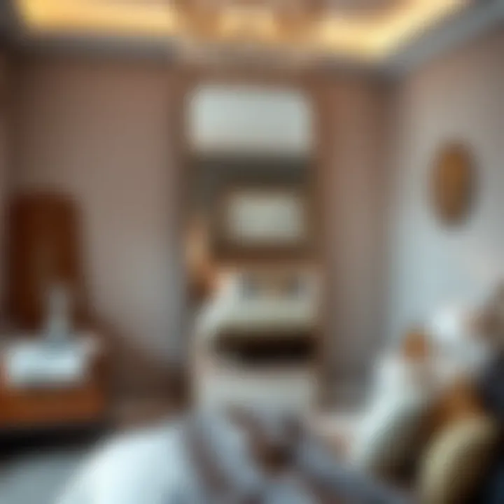 Enhancing Bedroom Aesthetic with Floor Mirror Floor mirror enhancing the aesthetic of a bedroom