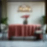 Elegant fitted vinyl tablecloth showcasing modern design