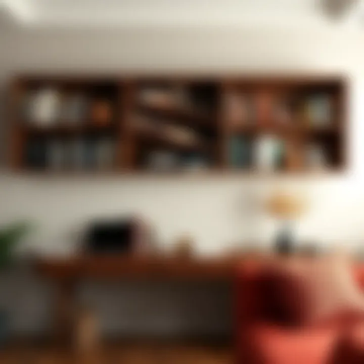 Notable Floating Corner Book Shelves: Maximizing Space and Style