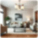 Chic Living Room Design Elegant living room setup featuring stylish decor