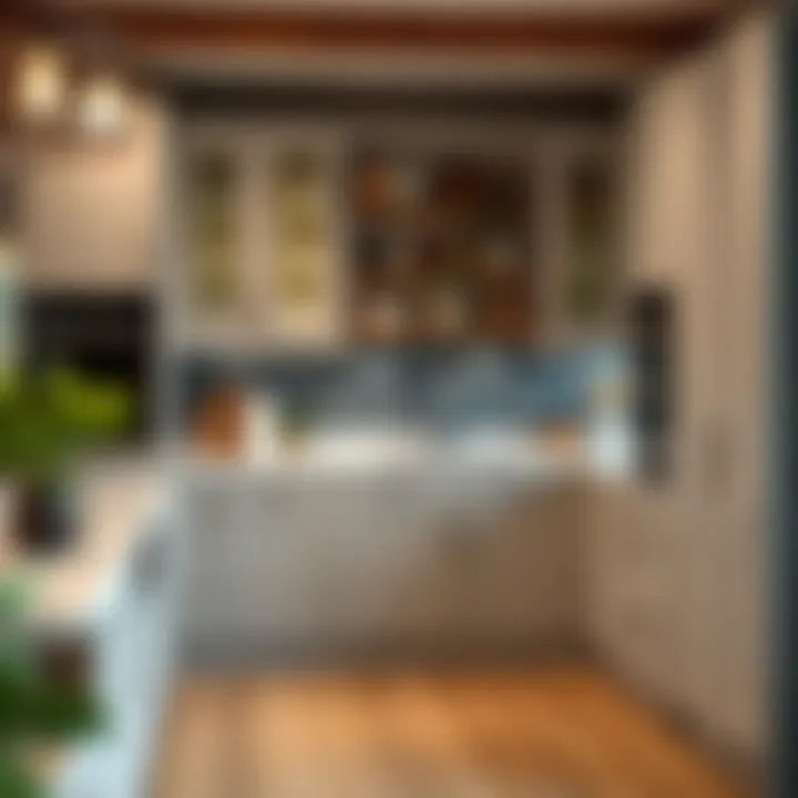 Beautifully designed bespoke kitchen cabinets