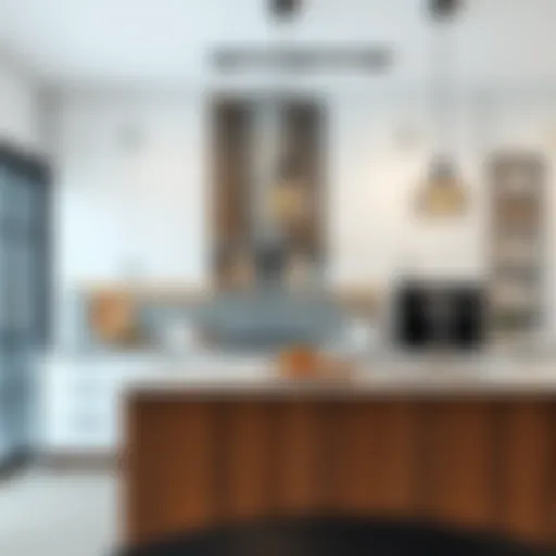 Stylish kitchen showcasing modern cabinetry