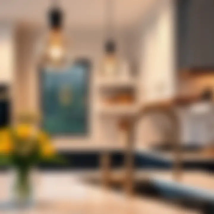 Stylish Decorative Fixtures for Kitchen Character Stylish decorative fixtures adding character to kitchen counters