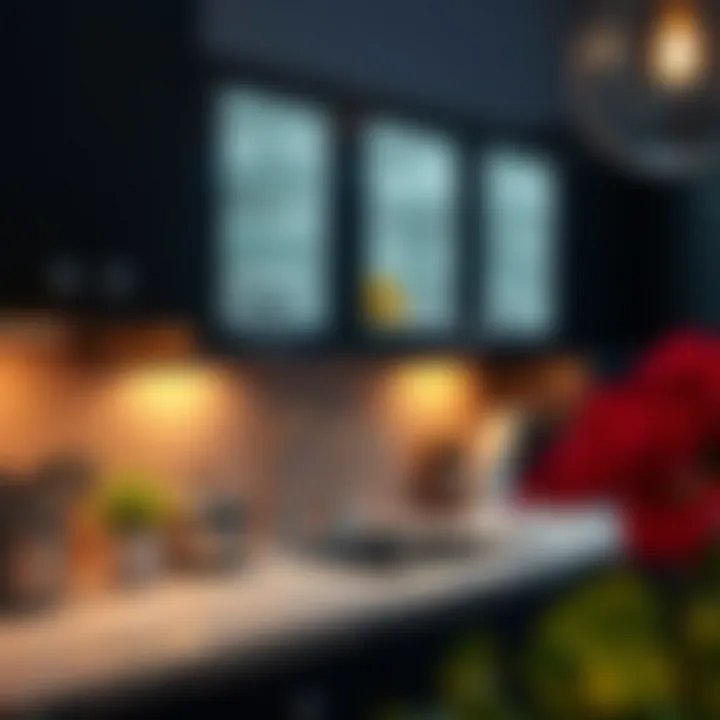 Under-Cabinet Lighting for Enhanced Functionality Under-cabinet lighting enhancing functionality of kitchen workspace